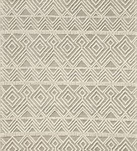 Loloi II Noelle Collection NOE-07 Ivory/Grey, Geometric Area Rug 9'-0" x 12'-0"