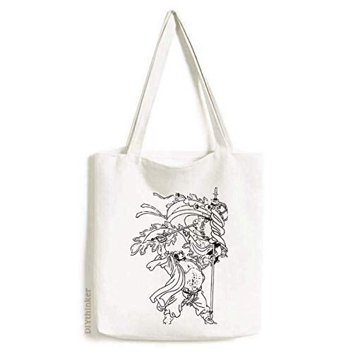 Masterpiece Romance Kingdoms Drawing Tote Canvas Bag Shopping Satchel Casual Handbag