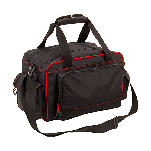 Ruger® Peoria Performance Range Bag By Allen®, Black and Red, One Size (27972)