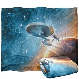star trek final frontier officially licensed silky touch super soft throw blanket 50″ x 60″