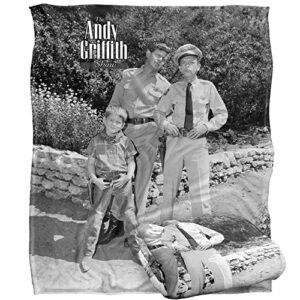 andy griffith lawmen officially licensed silky touch super soft throw blanket 50″ x 60″