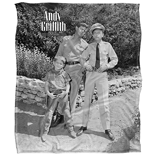 Andy Griffith Lawmen Officially Licensed Silky Touch Super Soft Throw Blanket 50" x 60"