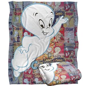 casper the friendly ghost casper and covers officially licensed silky touch super soft throw blanket 50″ x 60″