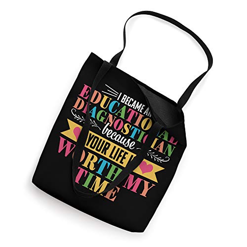 Educational Diagnostician Cute Quote Appreciation Gift Tote Bag