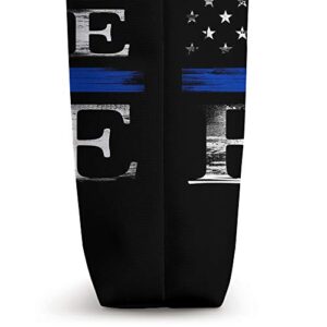 Back The Blue - Thin Blue Line Tote Bag