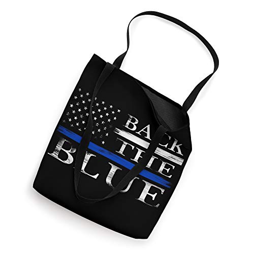 Back The Blue - Thin Blue Line Tote Bag