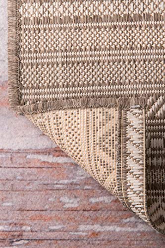 nuLOOM Erlinda Tribal Indoor/Outdoor Area Rug, 3' x 5', Beige