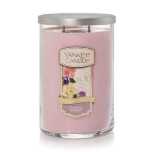 floral candy 2-wick large tumbler candle,fresh scent