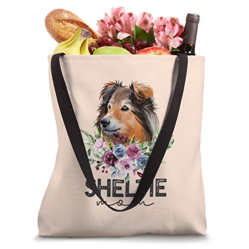 Shetland Sheepdog Gifts Dog Mama Sheltie Mom Tote Bag