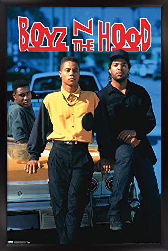 Trends International Boyz N The Hood - One Sheet Wall Poster, 22.375" x 34", Black Framed Version