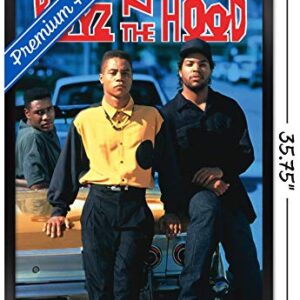 Trends International Boyz N The Hood - One Sheet Wall Poster, 22.375" x 34", Black Framed Version