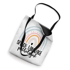 Speech Language Pathologist Speech Therapy SLP Gift Boho Tote Bag