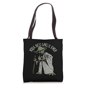 star wars yoda best uncle ever tote bag