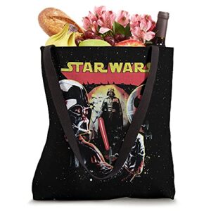 Star Wars Darth Vader Death Star Collage Tote Bag