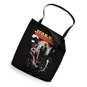 Star Wars Darth Vader Death Star Collage Tote Bag