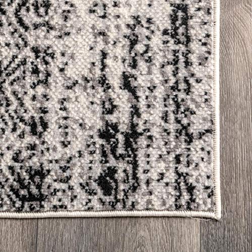 nuLOOM Konstantin Contemporary Chevron Area Rug, 9' x 12', Grey