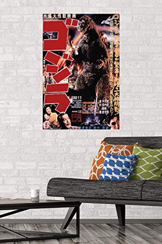 Trends International Godzilla - GODZILLA (1954) Wall Poster, 22.375" x 34", Unframed Version