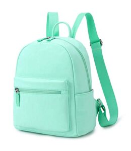 ecodudo mini backpack purse for women teen girls small fashion bag (teal)