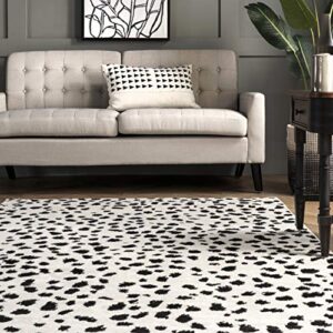 NuLOOM Brooks Leopard Print Area Rug, 6' 7" x 9', Beige