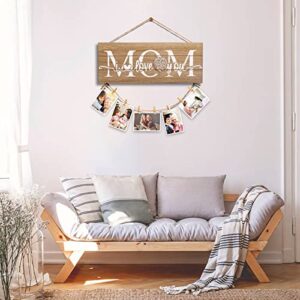 Gifts for Mom Christmas Gifts for Mom Birthday Gifts for Mom New Mom Gifts for Women Mothers Day Gifts for Mom Grandma Wife Auntie Unique Mom Birthday Gifts from Daughter Son Kids Husband Photo Holder