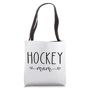hockey mom tote bag