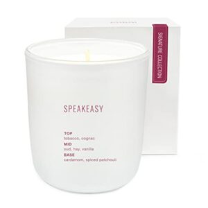 studio oh! signature collection scented candle, speakeasy