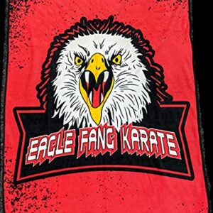 Cobra Kai Fang Fleece Throw Blanket