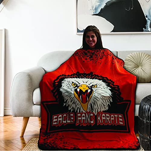 Cobra Kai Fang Fleece Throw Blanket