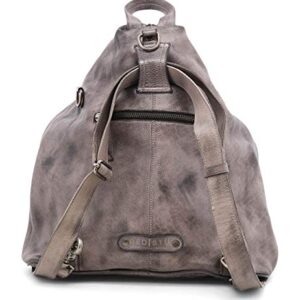 Bed|Stu Women’s Delta Leather Bag (GREY DIP DYE)