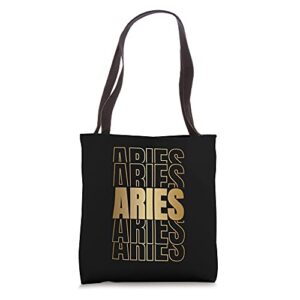 Zodiac Aries Tote Bag