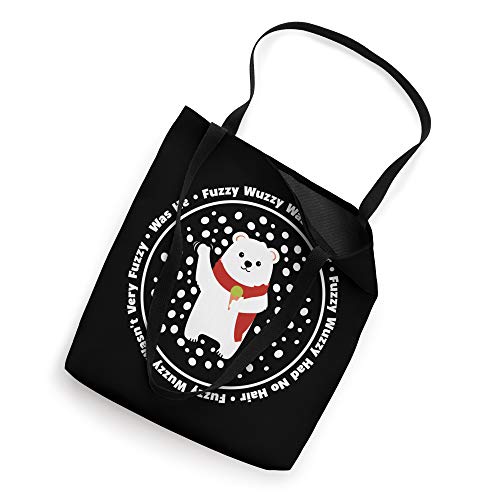 Fuzzy Wuzzy Was a Bear... Christmas Bear, Ice Cream and Snow Tote Bag