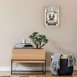 Open Road Brands Harry Potter Sirius Wanted Poster 3D Wood Wall Decor - Vintage Harry Potter Wall Art - Have You Seen This Wizard?