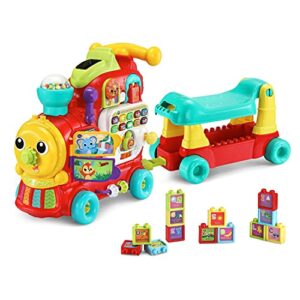 vtech 4-in-1 letter learning train (frustration free packaging), red