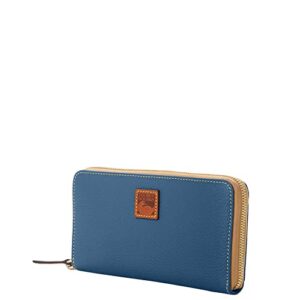 Dooney & Bourke Pebble Grain Large Zip Around Wristlet Wallet