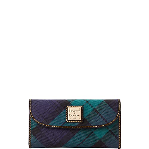 Dooney & Bourke Tartan Continental Clutch Wallet