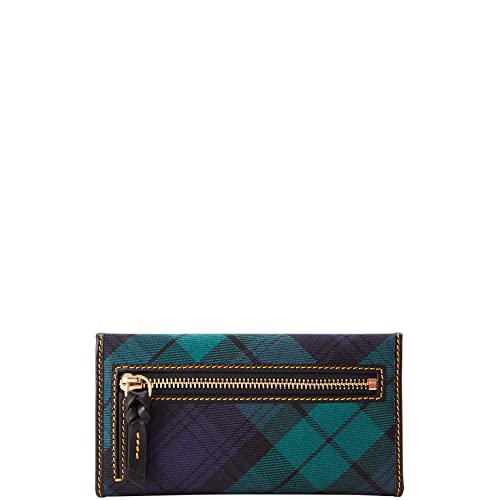 Dooney & Bourke Tartan Continental Clutch Wallet