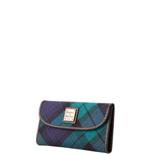 Dooney & Bourke Tartan Continental Clutch Wallet