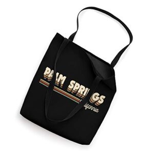 Retro California Gifts Souvenirs Vintage Palm Springs Ca Tote Bag