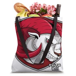 Flite Boi - Winston-Salem State WSSU Rams Graphic Tote Bag