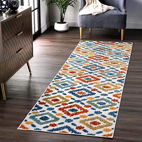 nuLOOM Labyrinth Transitional Indoor/Outdoor Accent Rug, 2' x 3', Multi