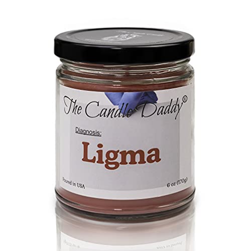 Ligma - Randomly Assorted Scents - Funny 6 Oz Jar Candle - 40 Hour Burn Time