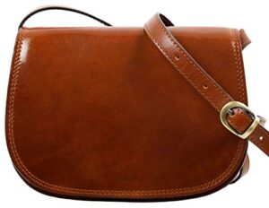 time resistance leather cross body bag for women shoulder bag messenger purse