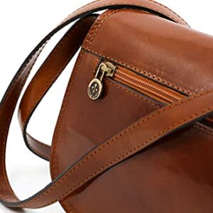 Time Resistance Leather Cross Body Bag for Women Shoulder Bag Messenger Purse