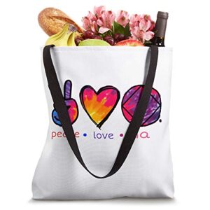 Narcotics anonymous Shirt Peace Love NA Tote Bag