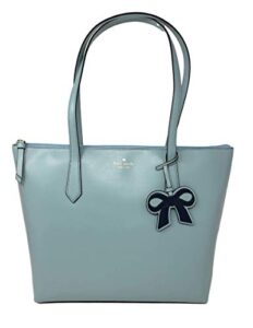 kate spade new york cassy leather tote bag (frosted spearmint)