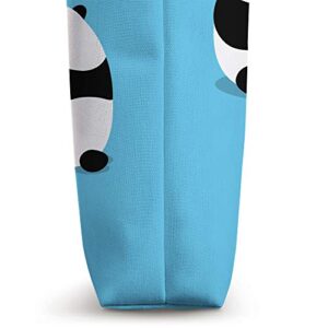 Badminton Panda Volley Tote Bag