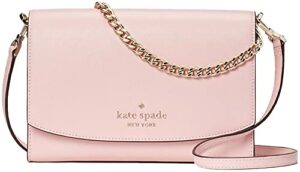 kate spade new york cameron street chain 3 in 1 clutch shoulder bag crossbody bag, carson light pink