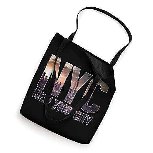 NYC New York City Silhouette USA United States Tourist Tote Bag