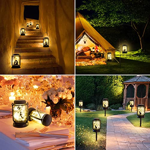 Cat string garden lights,gift for mother/grandma/women and every one ,solar lanterns outdoor waterproof, fence lights,lamp decor,whimsical decor,solar outdoor lights,solar porch powered outdoor lights