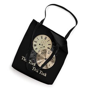 Grandfather Alarm Clock Time Tick Tock Clock T-Shirt Tote Bag